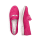 Rosane Rieker Damen Loafer 45301-31 mit Elastikeinsatz sowie dekorativem Element. Schuh von oben, liegend.