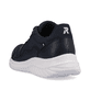 Blaue Rieker Herren Sneaker Low U0500-14 mit flexibler und ultra leichter Sohle. Schuh von hinten.