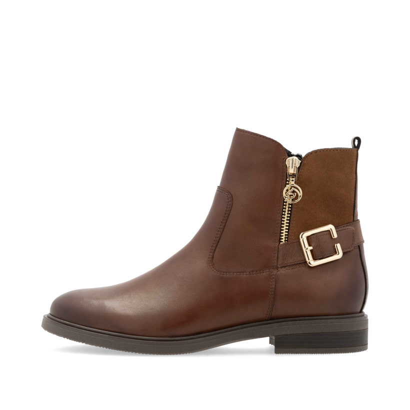 remonte Damen Kurzstiefel noisette