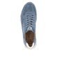 Blaue Rieker Herren Sneaker Low U0901-14 mit super leichter und flexibler Sohle. Schuh von oben.