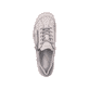 
Hellbeige remonte Damen Schnürschuhe R3407-60 mit einer flexiblen Profilsohle. Schuh von oben