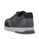
Asphaltschwarze Rieker Herren Sneaker Low B2002-00 mit Schnürung sowie einer Profilsohle. Schuh von hinten