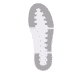 Weiße Rieker Damen Sneaker Low 41910-81 mit super leichter und flexibler Sohle. Schuh Laufsohle.