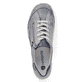 
Blaugraue remonte Damen Schnürschuhe R3416-14 mit einer dämpfenden Profilsohle. Schuh von oben