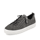 
Dunkelgraue remonte Damen Sneaker D0918-45 mit einer besonders leichten Plateausohle. Schuh seitlich schräg