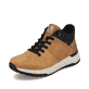 Braune Rieker EVOLUTION Herren Sneaker U0163-68 mit einer super leichten Sohle. Schuh seitlich schräg.