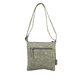 remonte Damen Handtasche Q0619-54 in Graugrün aus Kunstleder mit Reißverschluss. Handtasche Rückseite.