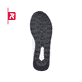Brilliantweißen Rieker EVOLUTION Herren Sneaker U0303-80 mit einer Profilsohle. Schuh Laufsohle.