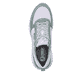 Grüne Rieker Damen Sneaker Low W0602-80 mit einer griffigen und leichten Sohle. Schuh von oben.