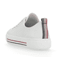 
Altweiße remonte Damen Sneaker D0900-80 mit Schnürung sowie einer flexiblen Sohle. Schuh von hinten