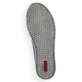 
Azurblaue Rieker Damen Schnürschuhe Z1221-14 mit Schnürung und Reißverschluss. Schuh Laufsohle