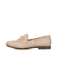 
Puderrosane Rieker Damen Loafers 51760-31 mit einer schockabsorbierenden Sohle. Schuh Außenseite