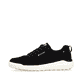 Schwarze Rieker Herren Sneaker Low U1101-00 mit super leichter Sohle. Schuh Außenseite.
