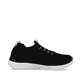 Schwarze Rieker Damen Slipper M5074-00 mit ultra leichter und flexibler Sohle. Schuh Innenseite.