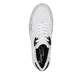 Weiße Rieker Herren Sneaker Low B7806-80 mit TR-Sohle mit weichem EVA-Inlet. Schuh von oben.