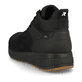 Schwarze Rieker Herren Sneaker High 07060-00 mit wasserabweisender TEX-Membran. Schuh von hinten.