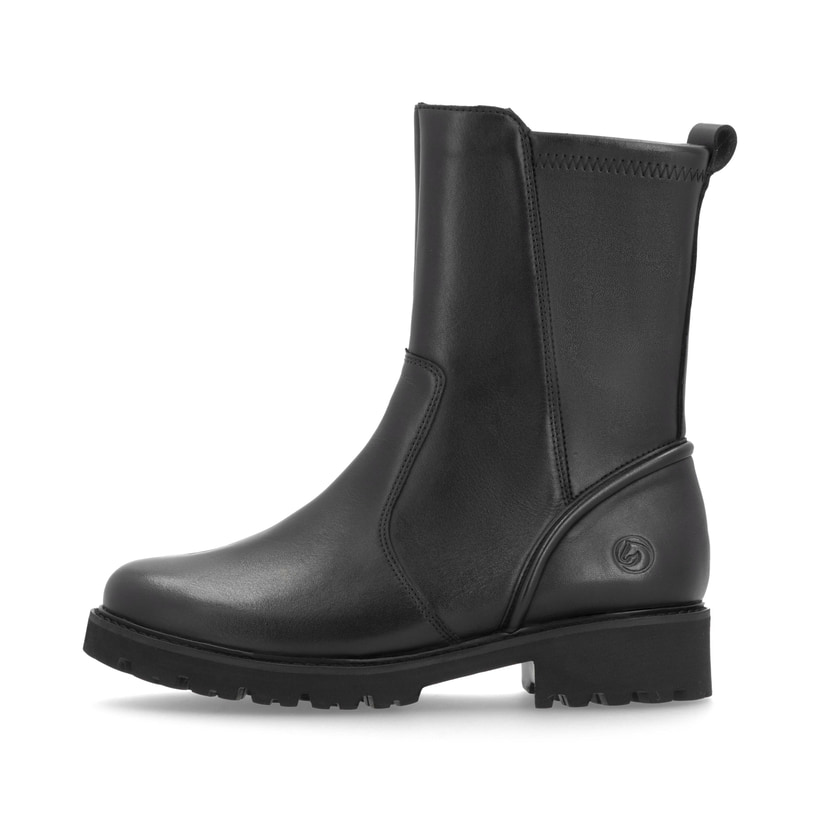 remonte Damen Stiefeletten stahlschwarz