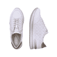 
Edelweiße remonte Damen Sneaker D1319-80 mit einer besonders leichten Plateausohle. Schuhpaar von oben.