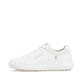 Weiße Rieker Herren Sneaker Low U1100-80 mit flexibler und super leichter Sohle. Schuh Außenseite.