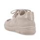 
Cremebeige Rieker Damen Sneaker Low L7415-62 mit einer schockabsorbierenden Sohle. Schuh von hinten