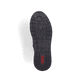 
Tiefschwarze Rieker Damen Schnürschuhe N1431-01 mit Schnürung und Reißverschluss. Schuh Laufsohle