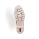 
Braunbeige Rieker Damen Schnürstiefel X5702-60 mit einer Profilsohle mit Blockabsatz. Schuh Laufsohle