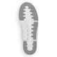 Weiße Rieker Damen Sneaker Low 41902-80 mit super leichter und flexibler Sohle. Schuh Laufsohle.