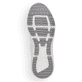 Weiße Rieker Damen Sneaker Low 42103-80 mit flexibler und super leichter Sohle. Schuh Laufsohle.