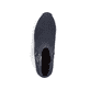 
Dunkelblaue Rieker Damen Chelsea Boots X6361-14 mit einer leichten Plateausohle. Schuh von oben