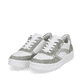 
Edelweiße remonte Damen Sneaker D0J01-80 mit einer flexiblen Sohle. Schuhpaar schräg.