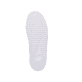 Weiße Rieker Damen Sneaker Low W0700-52 mit einer abriebfesten Plateausohle. Schuh Laufsohle.