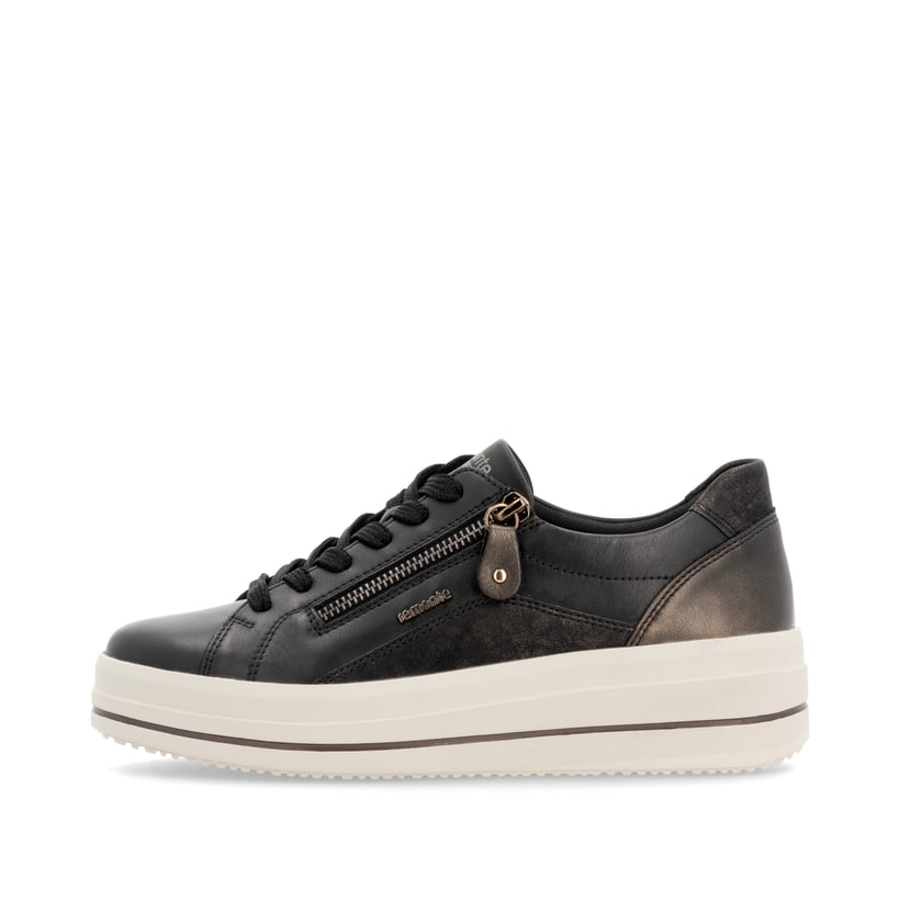 remonte Damen Sneaker asphaltschwarz