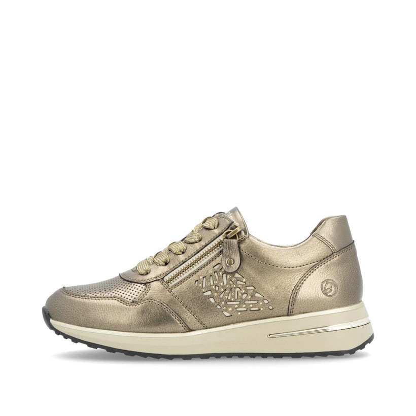 remonte Damen Sneaker bronze-metallic