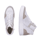 
Macciatoweiße remonte Damen Sneaker D0J70-80 mit einer besonders leichten Sohle. Schuhpaar von oben.