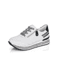 
Edelweiße remonte Damen Sneaker D1312-80 mit einer besonders leichten Plateausohle. Schuh seitlich schräg