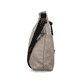 Rieker Damen Handtasche H1526-60 in Sandbeige aus Kunstleder mit Reißverschluss. Handtasche rechtsseitig.