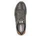 Grüne Rieker Herren Sneaker Low U0305-54 mit griffiger und leichter Sohle. Schuh von oben.