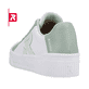 Rieker EVOLUTION Damen Sneaker swan-white mint-green