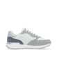 Blaue Rieker Damen Sneaker Low W0607-81 mit griffiger und leichter Sohle. Schuh Innenseite.