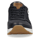 Blaue Rieker Herren Sneaker Low B0701-14 mit Reißverschluss sowie Komfortweite G. Schuh von vorne.