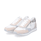 
Zartrosane remonte Damen Sneaker D0H01-80 mit einer besonders leichten Sohle. Schuhpaar schräg.