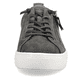 
Dunkelgraue remonte Damen Sneaker D0918-45 mit einer besonders leichten Plateausohle. Schuh von vorne.