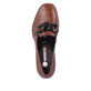 
Schokobraune remonte Damen Loafers D0V00-22 mit einer Profilsohle mit Blockabsatz. Schuh von oben