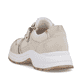 
Sandbeige remonte Damen Sneaker D0G02-60 mit einer besonders leichten Sohle. Schuh von hinten