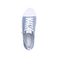 
Eisblaue remonte Damen Sneaker D0917-10 mit einer besonders leichten Sohle. Schuh von oben