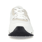 Weiße Rieker Damen Sneaker Low N5240-80 mit flexibler und ultra leichter Sohle. Schuh von vorne.