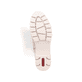 
Hellbeige Rieker Damen Schnürstiefel X5717-62 mit einer Profilsohle mit Blockabsatz. Schuh Laufsohle
