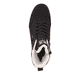 Schwarze Rieker Herren Sneaker High U0071-00 mit wasserabweisender TEX-Membran. Schuh von oben.