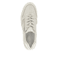 Goldene remonte Damen Sneaker D0J02-90 mit Reißverschluss. Schuh von oben.