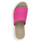 
Flamingorosane remonte Damen Pantoletten R2961-31 mit einer dämpfenden Sohle. Schuh von oben